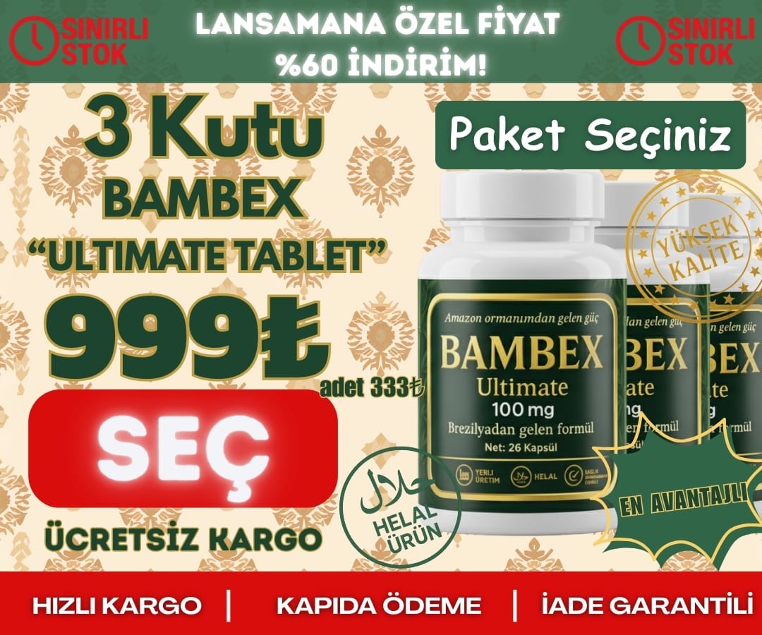 Bambex Ultimate Tablet 3 Adet