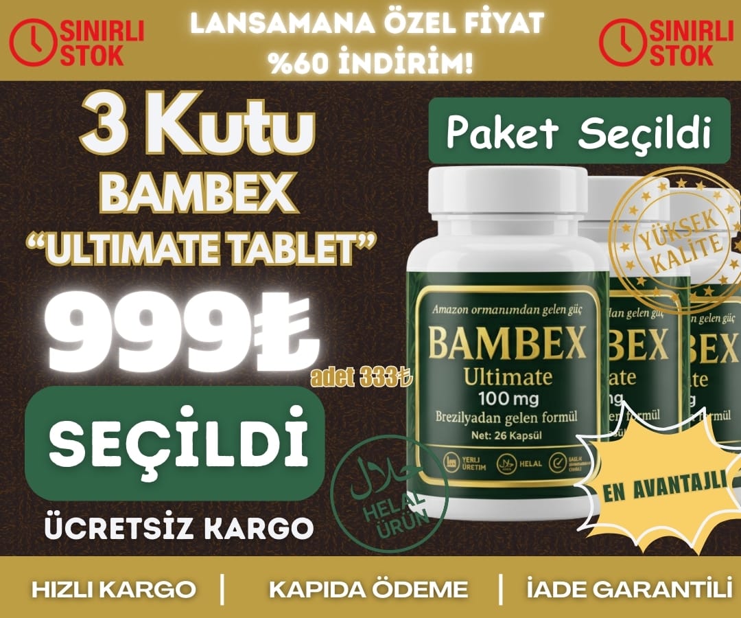 Bambex Ultimate Tablet 3 Adet