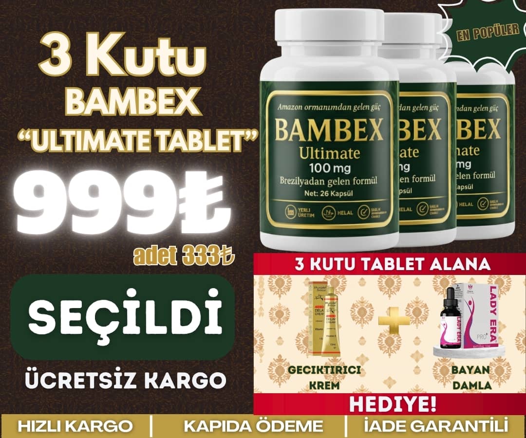 Bambex Ultimate Tablet 3 Adet