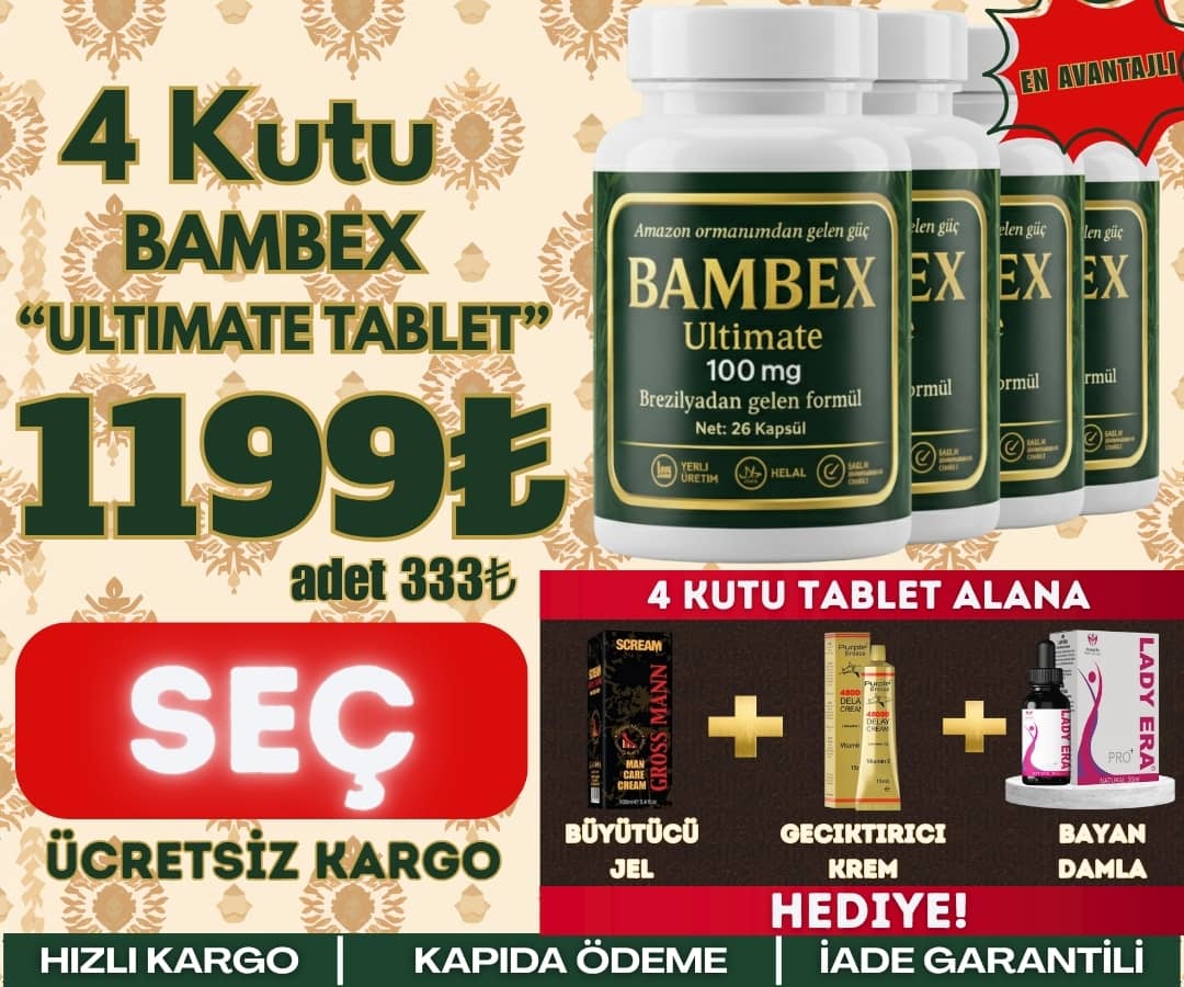 Bambex Ultimate Tablet 4 Adet