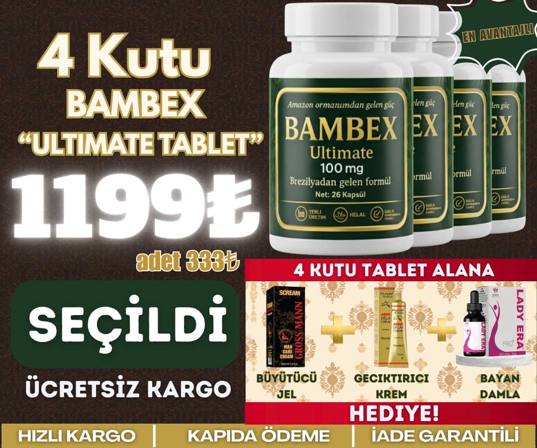 Bambex Ultimate Tablet 4 Adet