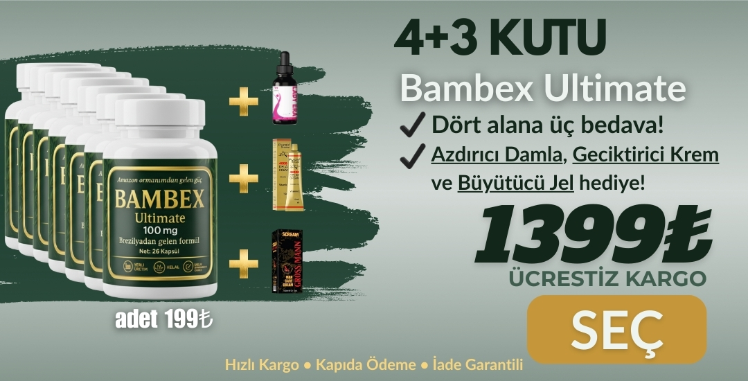 Bambex Ultimate Tablet 4+3 Kutu (Damla+Krem)