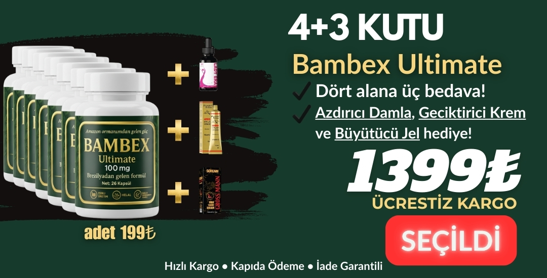 Bambex Ultimate Tablet 4+3 Kutu (Damla+Krem)